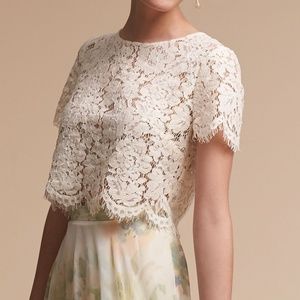 Jenny Yoo Kenzie Top in Ivory